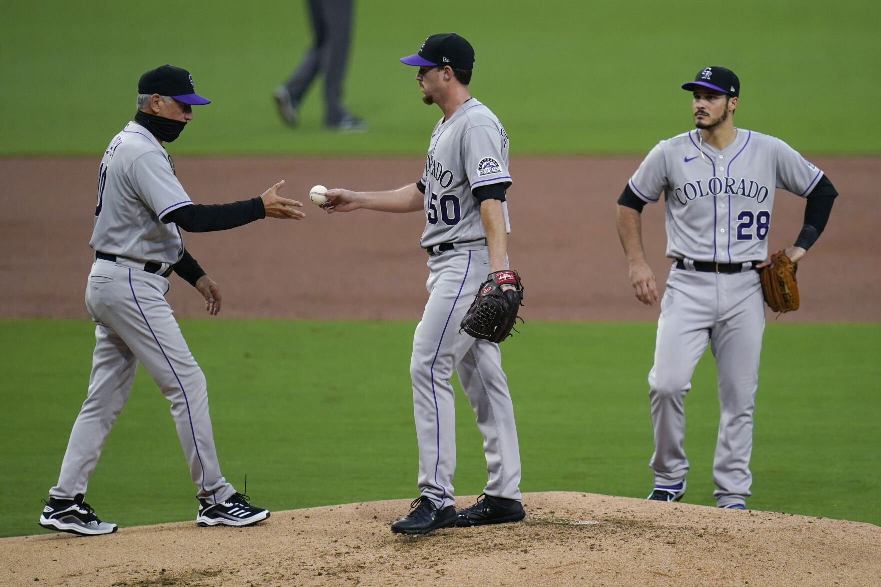 Rockies Padres Baseball